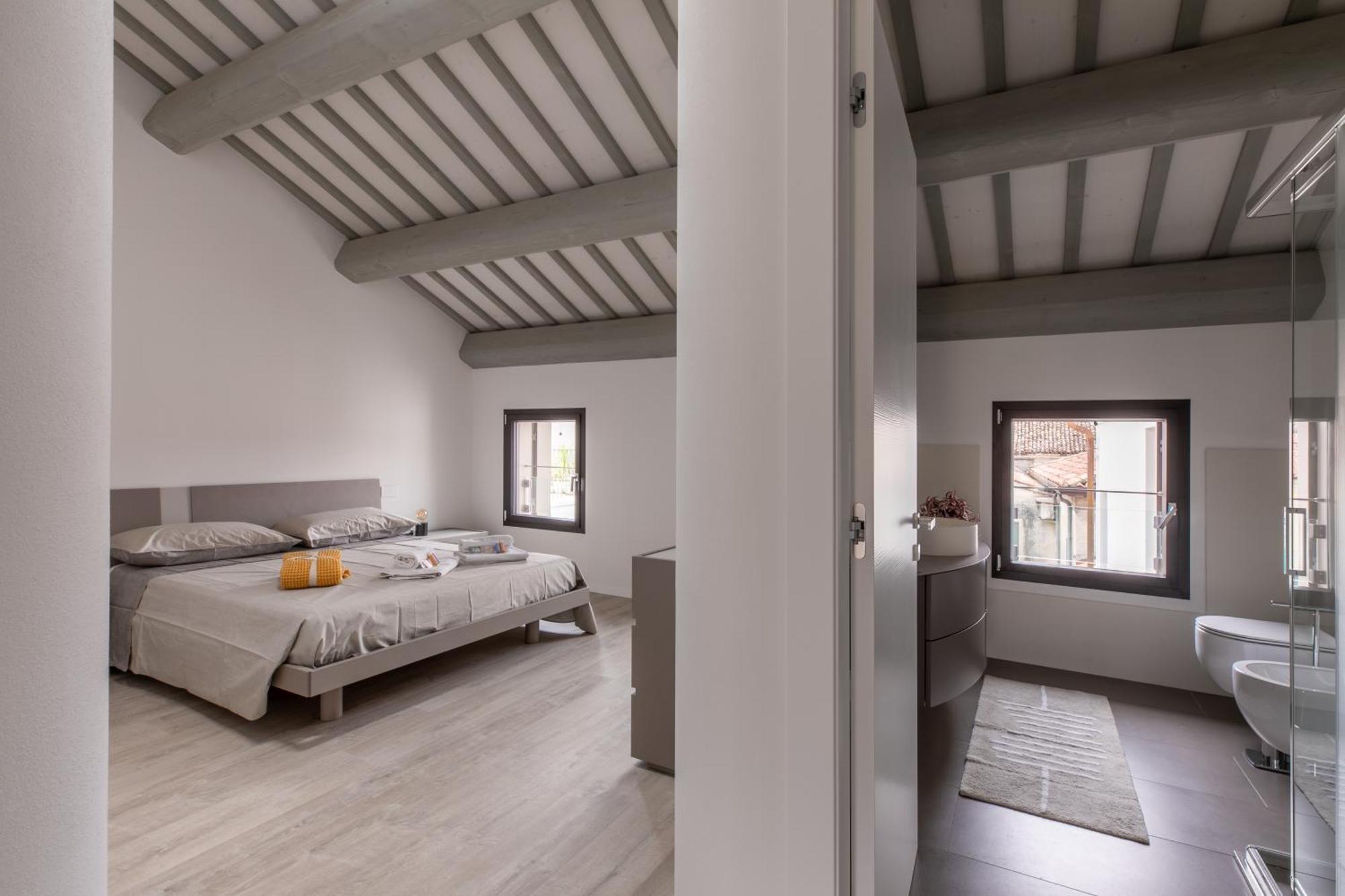 Corte Alle Mura - Mansarda Lux Cittadella Esterno foto